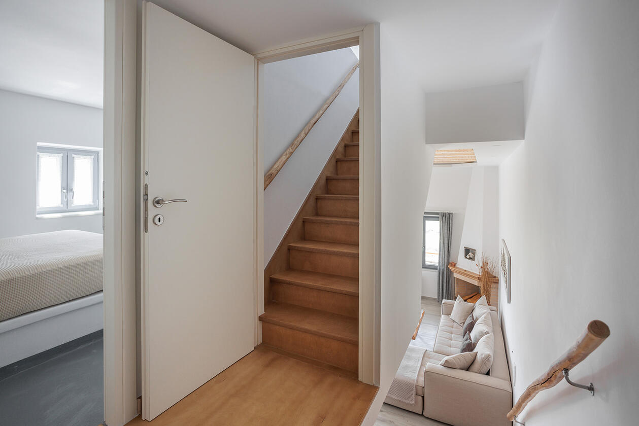 Stairway to second floor